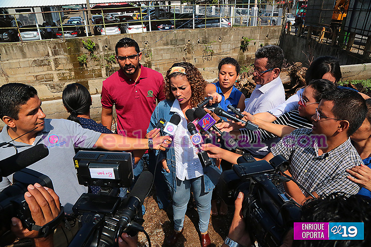 Limpieza de cauces en Managua