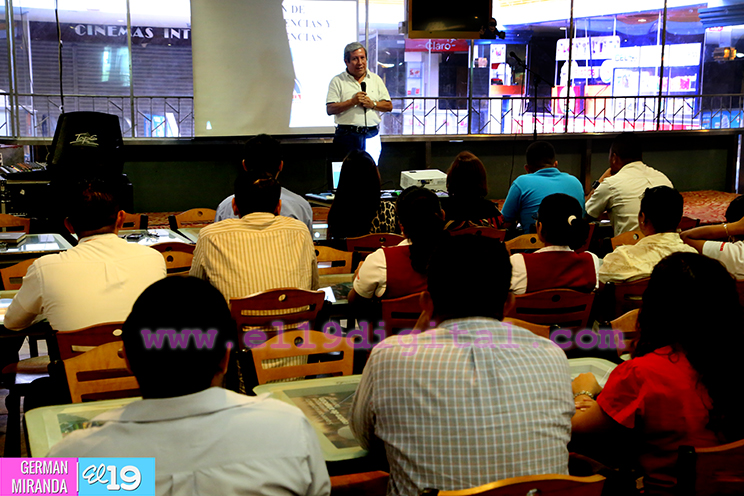 SINAPRED charla sobre protecci&oacute;n en Plaza Inter