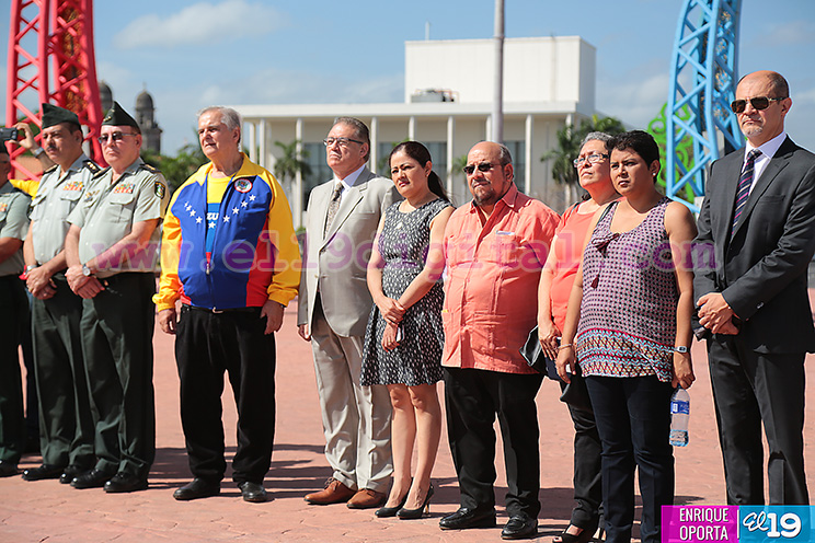 Conmemoran en Nicaragua 195 aniversario de Batalla de Carabobo