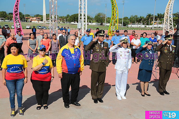 Conmemoran en Nicaragua 195 aniversario de Batalla de Carabobo