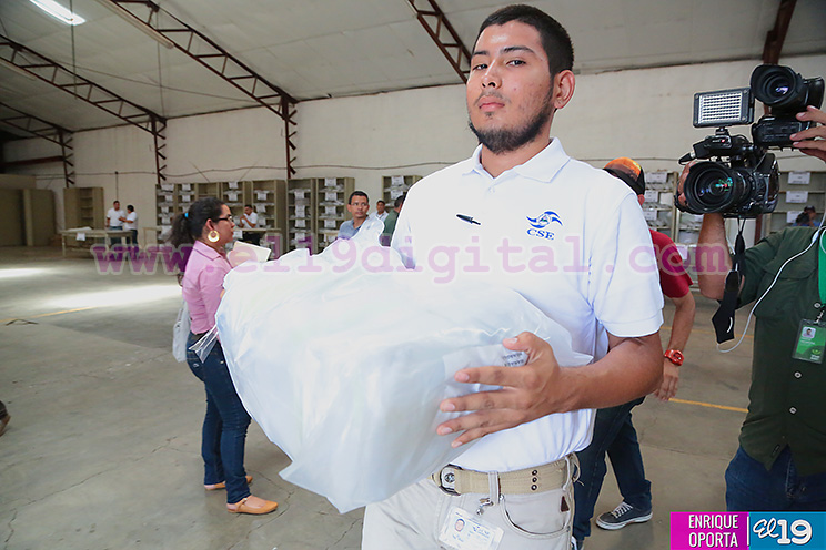 CSE inicia traslado de material electoral para verificación ciudadana en Managua