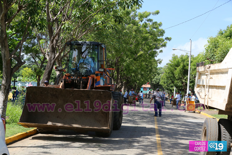 Alcald&iacute;a de Managua desarrolla jornada de limpieza en el Cementerio Milagro de Dios