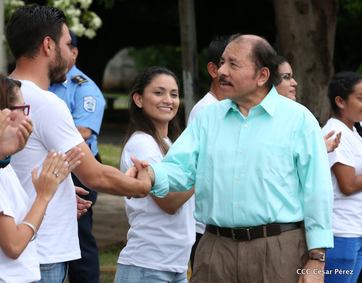 Daniel y Rosario participan del proceso de verificaci&oacute;n ciudadana en Nicaragua