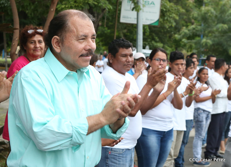 Daniel y Rosario participan del proceso de verificaci&oacute;n ciudadana en Nicaragua