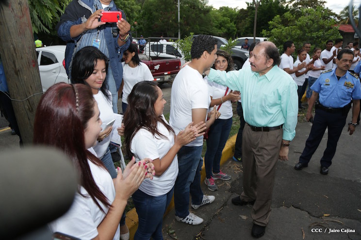 Daniel y Rosario participan del proceso de verificaci&oacute;n ciudadana en Nicaragua
