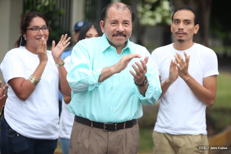Daniel y Rosario participan del proceso de verificaci&oacute;n ciudadana en Nicaragua