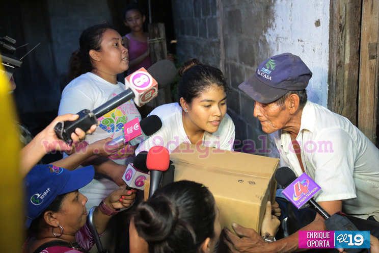 Acompa&ntilde;amiento solidario a familias de Chinandega