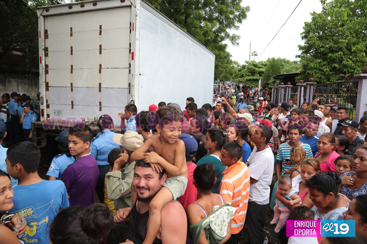 Acompa&ntilde;amiento solidario a familias de Chinandega