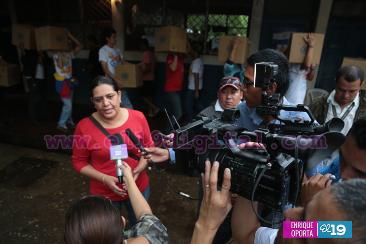 Acompa&ntilde;amiento solidario a familias de Chinandega