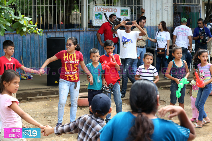 Juventud Sandinista promueve convivencia familiar