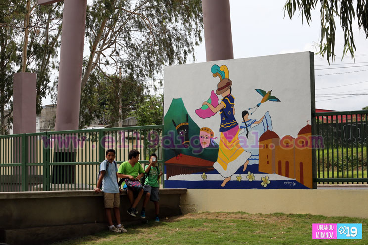 Inauguran rehabilitaci&oacute;n del Parque Amistad Jap&oacute;n-Nicaragua