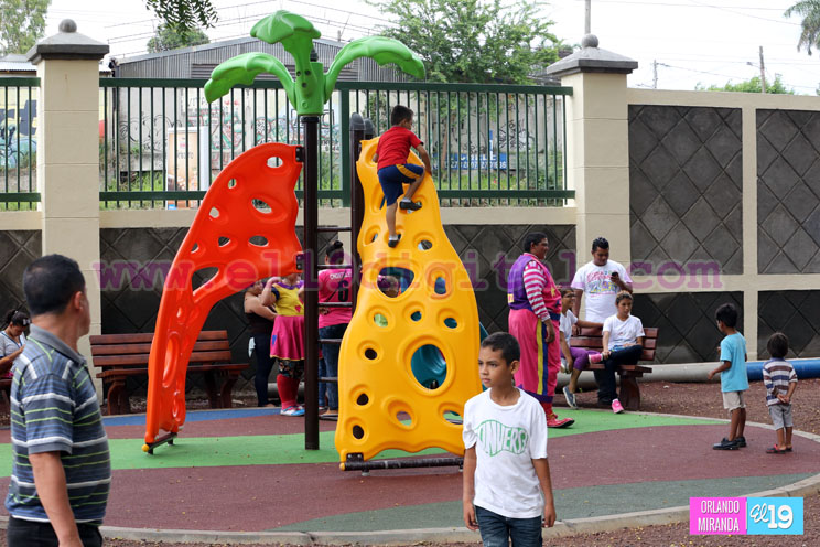 Inauguran rehabilitaci&oacute;n del Parque Amistad Jap&oacute;n-Nicaragua