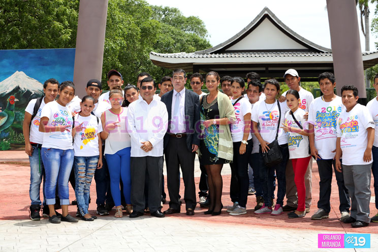 Inauguran rehabilitaci&oacute;n del Parque Amistad Jap&oacute;n-Nicaragua