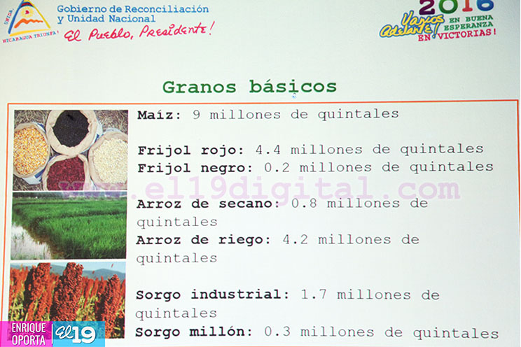 Presentan Plan del Ciclo Productivo 2016/2017