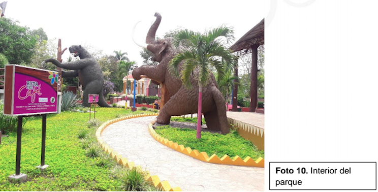 Parque de Pueblo Nuevo, Estel&iacute;