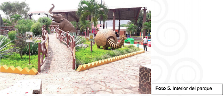Parque de Pueblo Nuevo, Estel&iacute;