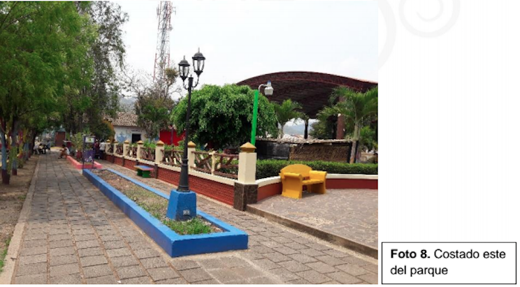Parque de Pueblo Nuevo, Estel&iacute;