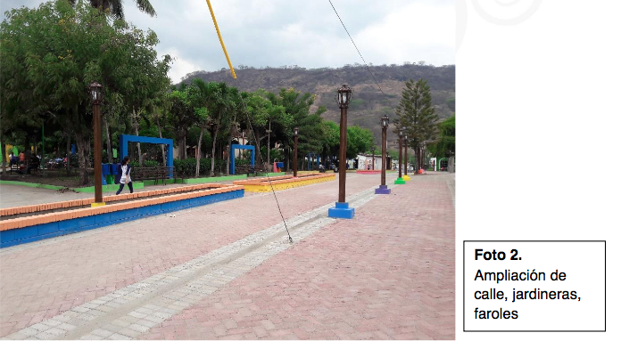 Parque La Trinidad, Estel&iacute;