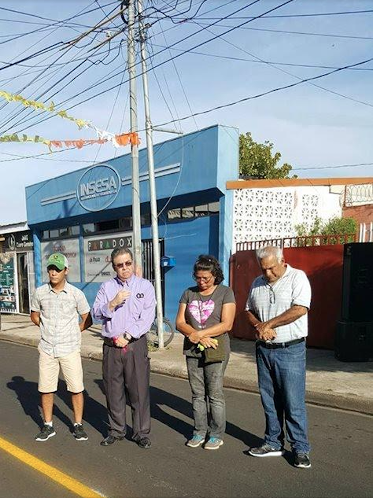 Inauguración calles de Altamira
