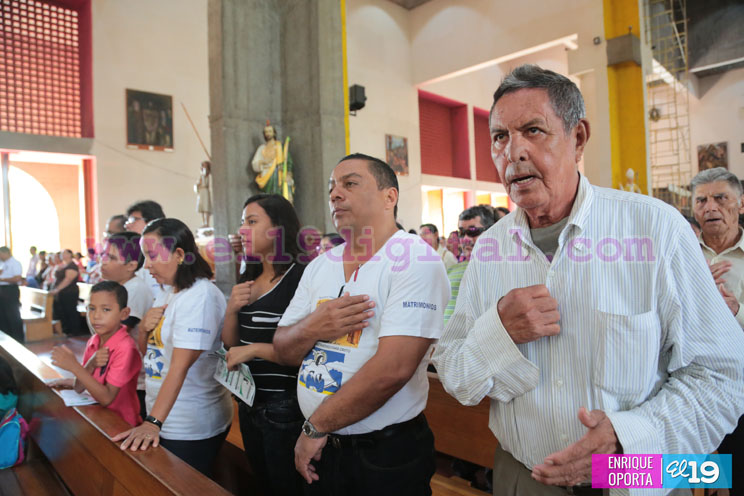 Misa del Cardenal Leopoldo Brenes