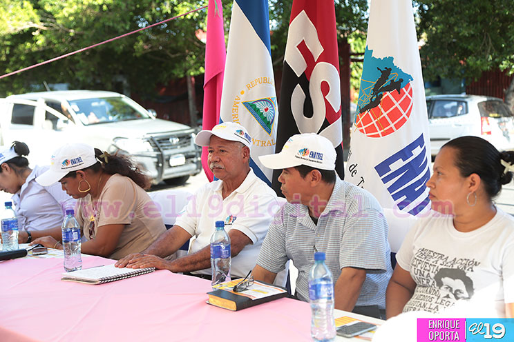 Enatrel inaugura proyecto de electrificaci&oacute;n en el barrio 19 de julio