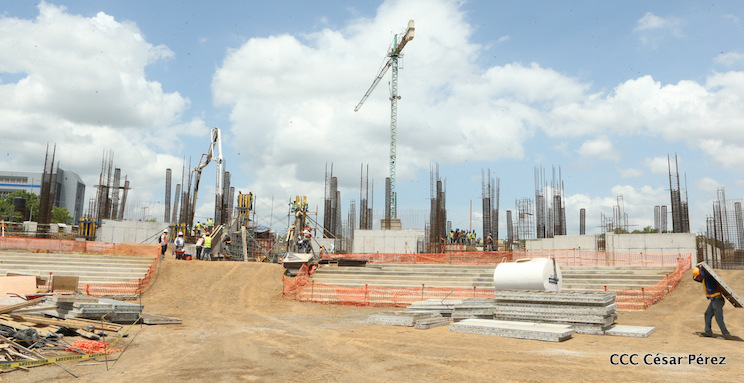 Avanza construcci&oacute;n de Estadio Nacional de B&eacute;isbol