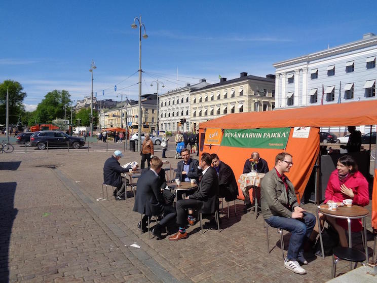 Los aromas del Momotombo llegan a Tampere, Finlandia