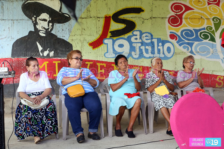Festejan a Madres del Sandinismo Histórico