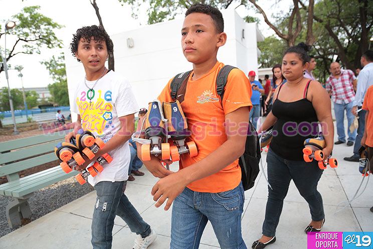Pista de patinaje del Parque Luis Alfonso Vel&aacute;zquez ya est&aacute; abierta al p&uacute;blico