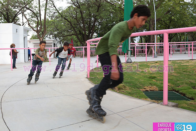 Pista de patinaje del Parque Luis Alfonso Vel&aacute;zquez ya est&aacute; abierta al p&uacute;blico