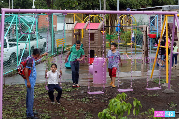 Inauguran las nuevas instalaciones del parque de la Colonia Managua