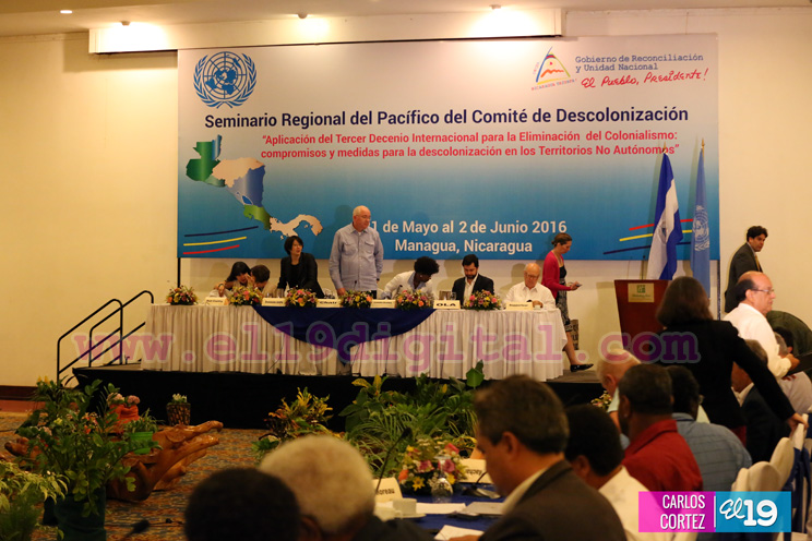 Concluye Seminario Regional para la Erradicación del Colonialismo