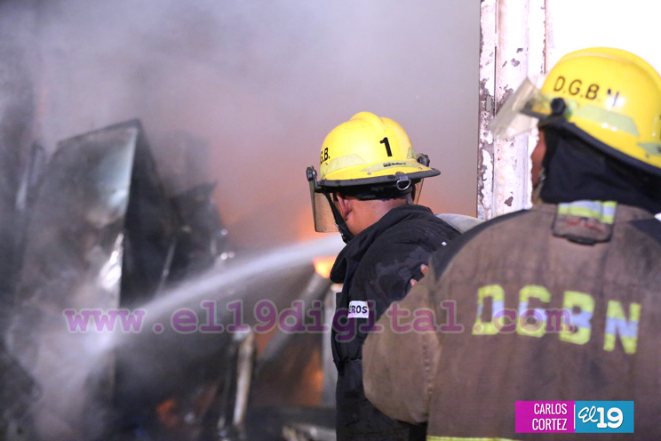 incendio en el mercado Oriental