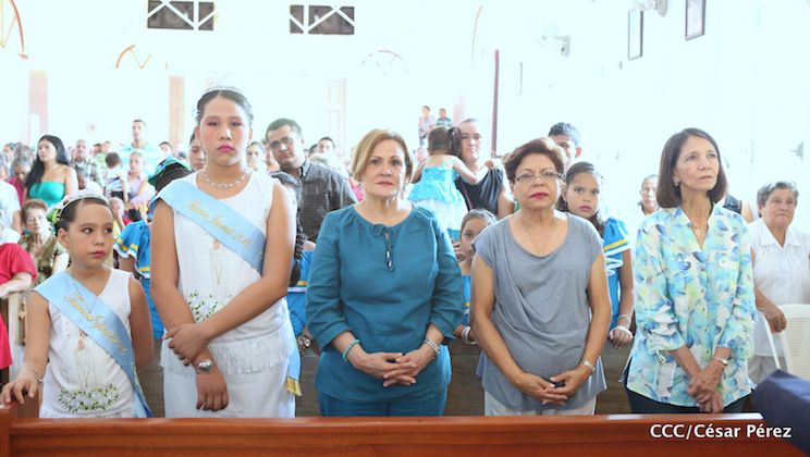 Cardenal Brenes celebra a la Virgencita de F&aacute;tima en San Rafael del Sur