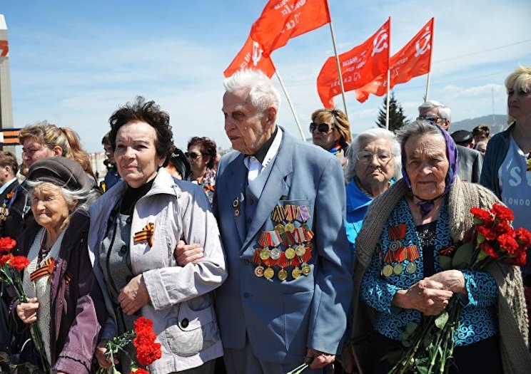 La Plaza Roja acoge el Desfile del Día de la Victoria