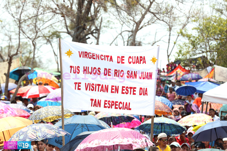 36 aniversario de las apariciones de la Virgen Mar&iacute;a en Cuapa