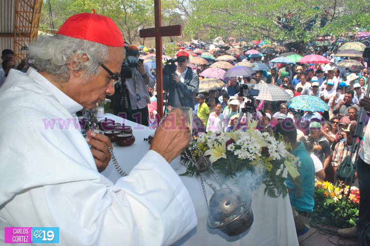 36 aniversario de las apariciones de la Virgen Mar&iacute;a en Cuapa