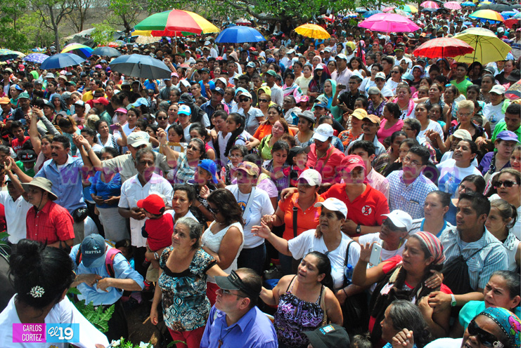36 aniversario de las apariciones de la Virgen Mar&iacute;a en Cuapa