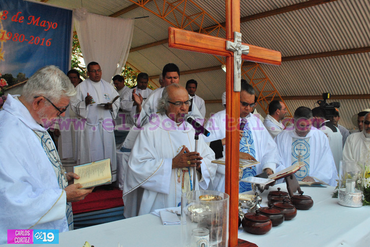 36 aniversario de las apariciones de la Virgen Mar&iacute;a en Cuapa