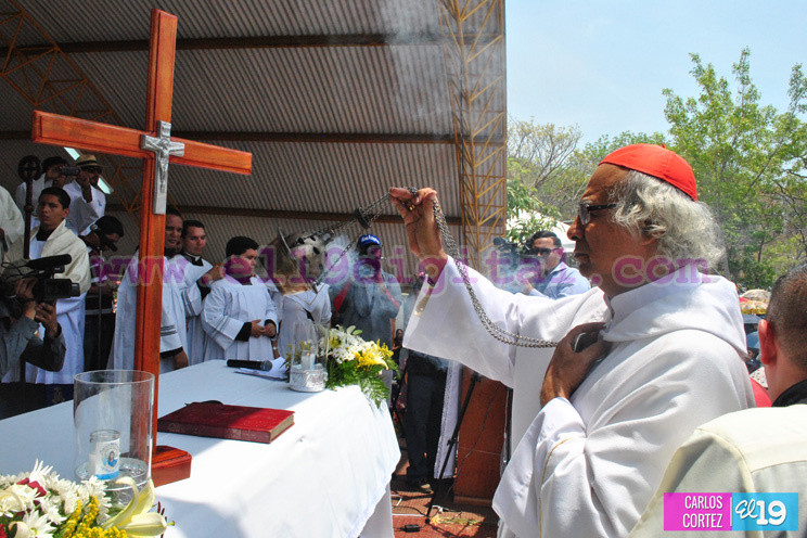 36 aniversario de las apariciones de la Virgen Mar&iacute;a en Cuapa