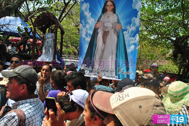 36 aniversario de las apariciones de la Virgen Mar&iacute;a en Cuapa