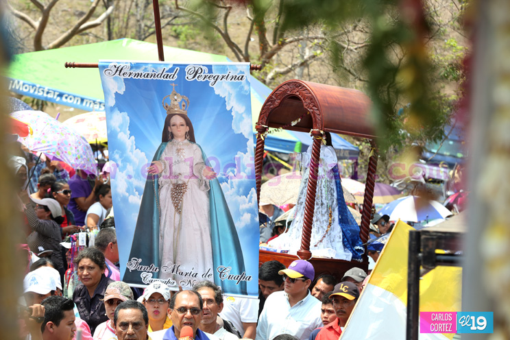 36 aniversario de las apariciones de la Virgen Mar&iacute;a en Cuapa