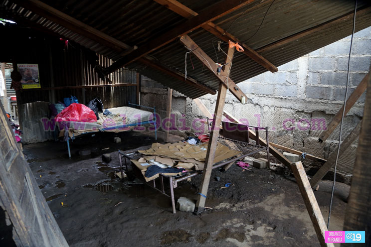 Solidaridad del Gobierno Sandinista a familias afectadas por lluvias