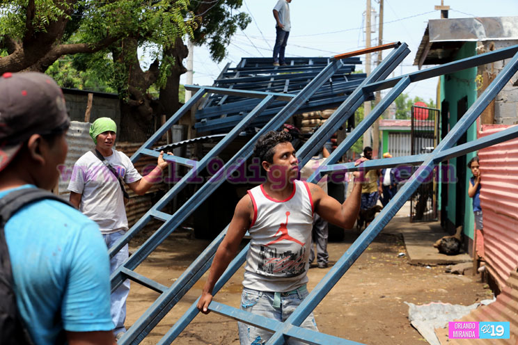 Solidaridad del Gobierno Sandinista a familias afectadas por lluvias