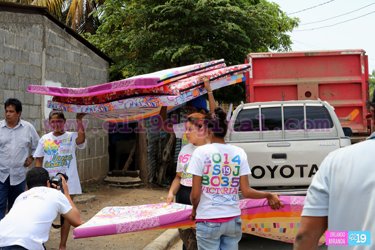 Solidaridad del Gobierno Sandinista a familias afectadas por lluvias