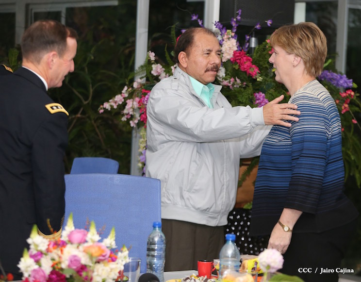 Presidente Daniel se re&uacute;ne con Subcomandante Militar del Comando Sur de Estados, Teniente General Joseph P. Disalvo