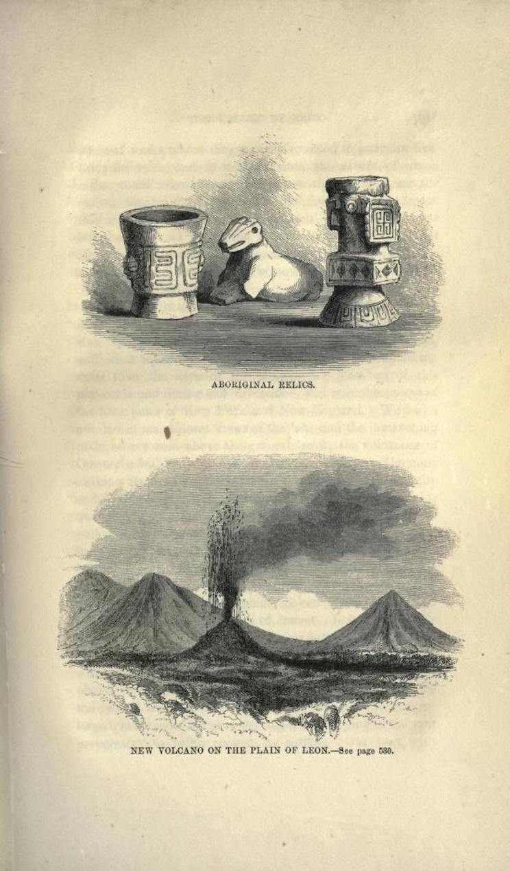 El ascenso a un nuevo volc&aacute;n en Nicaragua visto en 1875 desde Europa n&oacute;rdica