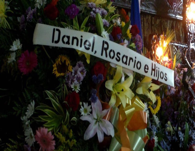 Familia Sandinista acompaña vela de la compañera Esmilda Bravo, alcaldesa de San Lorenzo