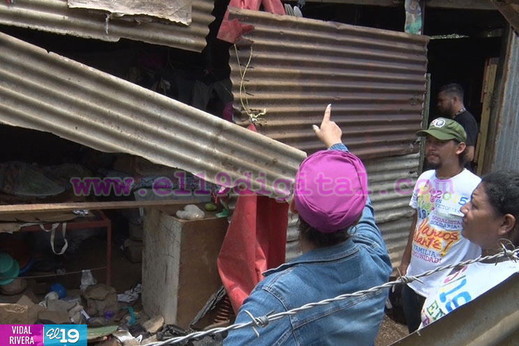 Alcaldía de Managua atiende a familias afectadas por recientes lluvias