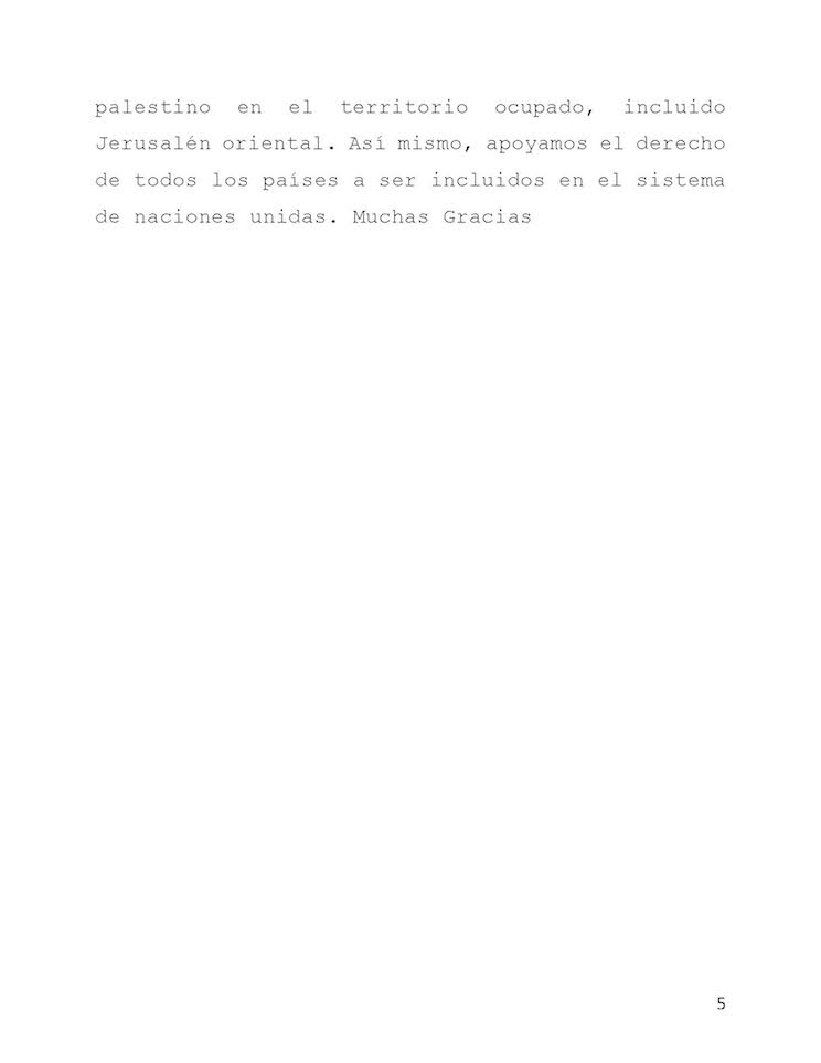 Discurso Nicaragua OMS